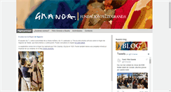 Desktop Screenshot of fundacionfelixgranda.org